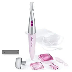 Braun FG 1100 Silk pil Bikini Styler, Pink and Gray