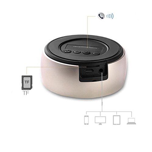 Bluestercool Metall tragbare Cube Stereo Bluetooth-Lautsprecher