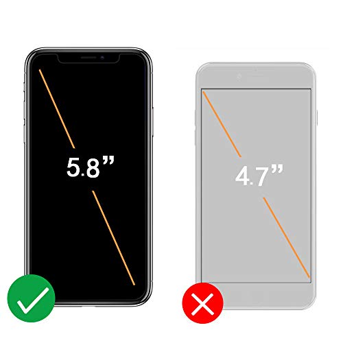 Coque Batterie Compatible avec iPhone X  BeeFix 6000mAh Power Bank Rechargeable   tui de Chargeur Prolong  e Housse de Batterie Portable Compatible avec iPhone X  5 8    Noir