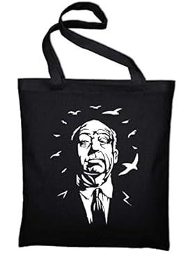 Die Vögel Alfred Hitchcock Jutebeutel, Beutel, Stoffbeutel, Baumwolltasche