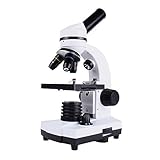 Este es el microscopio ideal para estudiar ciencias en la escuela en casa o en la escuela primaria a la escuela secundaria.