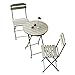 Produktbild Dore Home Balkon Tisch Und Stuhl Set Von 3 Holz Kunststoffplatte Kreativen Garten Hof Klapptisch Und Stühle Freizeit Im Freien Kleinen Tisch Und Stuhl Nordischen Stil
