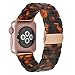 Produktbild 3C-LIFE 38mm/40mm Resin Strap Compatible with Apple Watch, iWatch Band Lightweight Resin Wristbands Strap Replacement Cool New Bracelet (Metal Clasp) Series 4 3 2 1 Sport Edition (Flame)