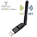 Produktbild BAIYI Tragbare WiFi Wireless-Netzwerkkarte USB-Netzwerkkartenempfänger Desktop-Laptop Wireless-Signal-Netzwerkkarte