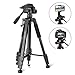 Produktbild Stativ – MACTREM Kamera Stativ Mini Handy Stativ Tripod Fotostativ aus Aluminiumlegierung 360° leicht mit Handy Halterung Wasserwaage für Smartphone Ipad DSLR Canon iPhone Sony Gopro