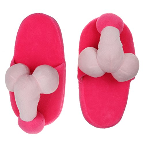 Preisvergleich Produktbild Nolens Willie Penis Pecker Pantoffeln Junggesellinnenabschied Polterabend Neuheit Lustiges Geschenk