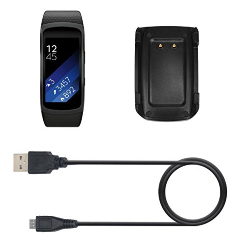 BlueBeach® Ersatz Samsung Gear Fit II R360 USB Ladekabel Ladegerät Ladestation