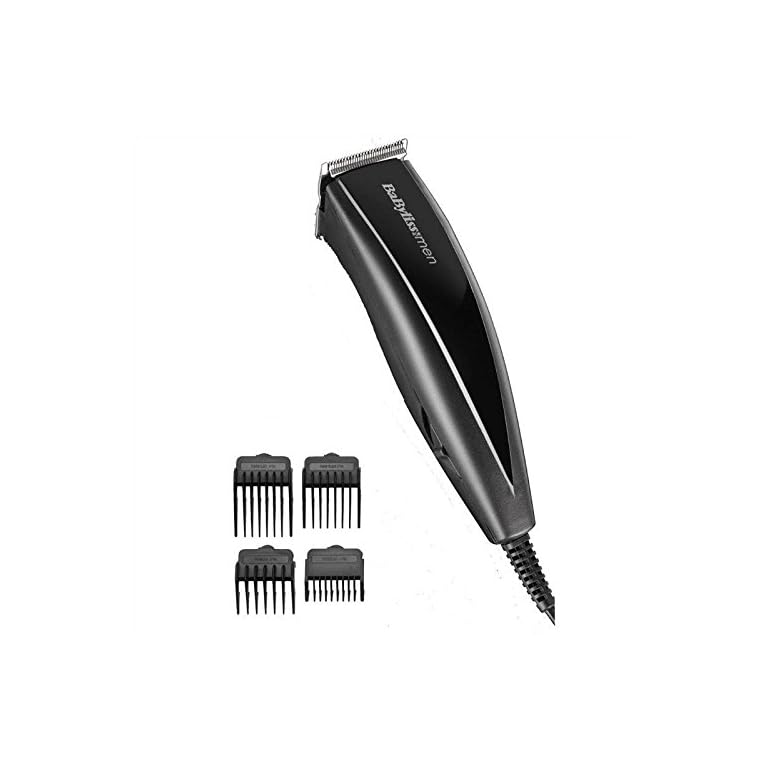POWERFUL NEW BABYLISS 6 PIECE MENS PRECISION CLIPPER TRIMMER KIT SET MAINS OPERATED