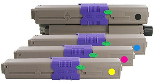 4 Toner kompatibel für OKI C310 C330 C510 C530 SET - 2