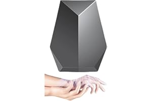 GMDQ 1600W Powerful Hand Dryer, Wall-Mounted Quiet Bathroom Dryer with No-Drill Installation, Compact Automatic Sensor Dryer for Home, Kitchen, Hotel