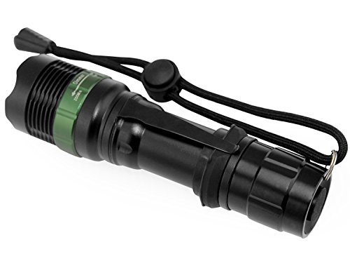 Sidiou Group Super Bright Cree T6 Led Flashlight Forch 900 Lumens 7W Zoomable Torch - 9