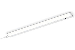 ‎TRIO LEUCHTEN Trio Leuchten LED Unterbauleuchte 273271801 Simeo, Aluminium weiß, 15.5 Watt LED, mit Bewegungssensor