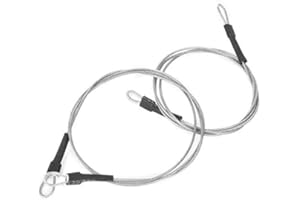 VGEBY Set di funi in acciaio RC, fune di traino in acciaio per Traxxas Trx4 Axial Scx10 D90 D110 1/10 RC Crawler Car Accessori Trx4 Defender