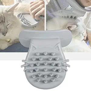 PETCYY Licking Cat Brush, Licking Your Cat Like a Mama Cat to Comfort It, 100% Safe and Soft, Cat Brush for Shedding and Grooming, Pet Bath Brush.