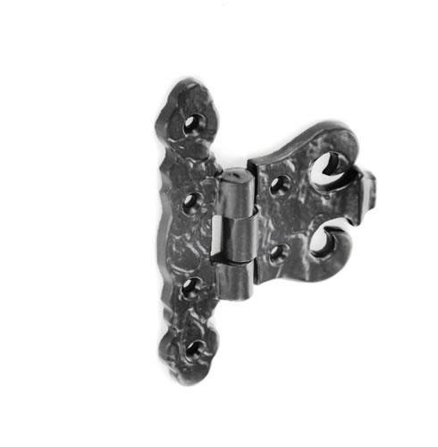 Preisvergleich Produktbild Ausgefallenes Türscharnier, Antik-Effekt, Schwarz, 10,2 cm, (1 Paar)