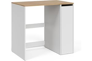 Vicco Mobile lavatrice Viktor, Bianco/Artisan, 93.6 x 88.2 cm con scomparti e porta