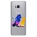 Produktbild I-CHOOSE LIMITED Disney Aquarell Handyhülle/Case für Samsung Galaxy S9 (G960) mit Schirm-Schutz Gel/TPU / Der König der Löwen - Simba & Nala