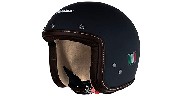605470M01N Casco Vespa P-XENTIAL Nero Opaco Taglia XS : Auto e Moto