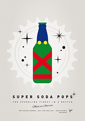 My SUPER SODA POPS Martian manhunter by Chungkong // Unique, Original Wall Art // 11.7 x 16.5 inches / 30 x 42cm // Framed and Ready To Hang // Custom Printed On 240gsm Premium Art Paper and Framed By Hand In a Beautiful Black Wooden Frame // Best Art For Home or Office // 100% Money Back Guarantee