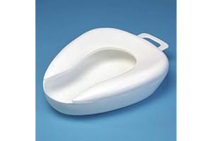 Homecraft Bed Pan with Handle, General Purpose, Easy to Use, Simple to Clean, For Bedbound, Elderly, Disabled, Handicapped, Invalid, Injury, Illness, Toileting (Eligible for VAT relief in the UK)
