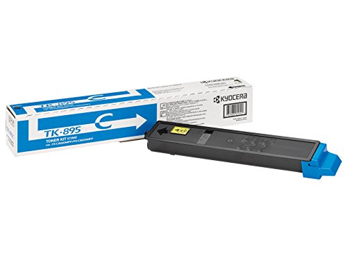 Kyocera 1T02K0CNL0 TK-895C Tonerkartusche 6.000 Seiten, cyan