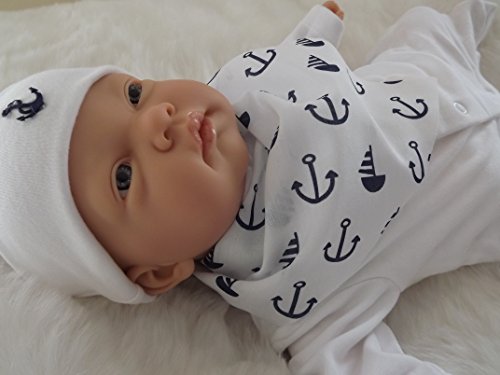 J. SAILOR BCLS BOY Childs 1st Reborn Newborn Weighted Doll Fake Toy Baby Girls Childs Birthday Christmas Gift UK Seller made by Saxon Reborns