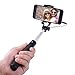 Produktbild Power Theory Aluminium Selfie Stick für alle Handys - Batterielose Alu Selfie Stange ohne Bluetooth für iPhone X 8 7 6s 6 Plus SE 5S 5 Samsung Galaxy Android S9 S8 S7 Edge S6 S5 S4 Note Smartphone - Universal Monopod Stab mit AUX Kabel