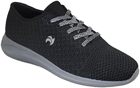 Henselite Ladies HL72 Ultra-Lightweight Lawn Bowling Shoes Black UK 6