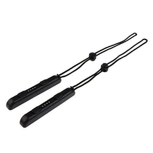 Preisvergleich Produktbild perfk Handgelenkschlaufe Für Nintendo Switch Joy-Con, 2er / Set - Schwarz