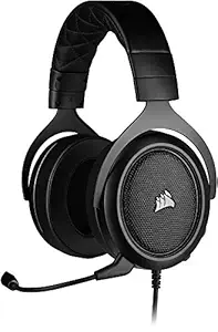 Corsair Hs50 Pro Wired On Ear Headphones with Mic (Carbon Black)