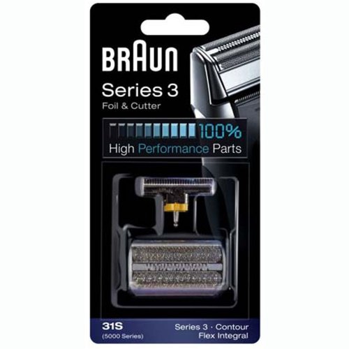 Braun Combi 31S Foil And Cutter Replacement Pack 5414 5610 5612 360 380 5877 5775 5770 by Braun