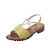 Produktbild Damen Böhmen Flache Schuhe Xinan Sandalen Schuhe (39, Gelb)