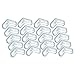 NUOLUX Guards Protectors Baby Safety Silicone L Shaped Table Corner Anti-collision Cushions 20pcs