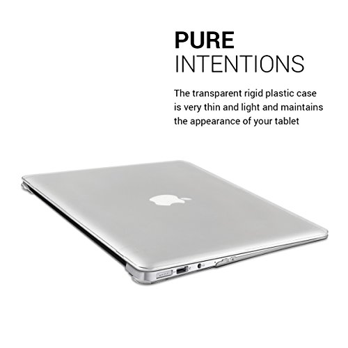 kwmobile Crystal Hülle für Apple MacBook Air 11″ Hard Case – dünne durchsichtige transparente Schutzhülle Cover Tasche Transparent - 4