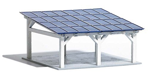 Preisvergleich Produktbild HO Scale Solar Carport Slant Roof by Busch