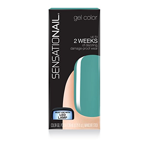 Sensationail Semi-Permanent Gel Nail Polish 7.39 ml Island Hopper