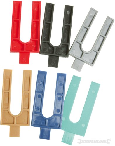 Silverline 633499 Trockenbau-Abstandhalter, 100er-Pckg. - 2