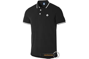 Hamburger SV HSV Poloshirt „Gerd“ – Offizieller Fanartikel – Schwarzes Polo mit gestickter Raute – 100% Bio-Baumwolle – klassisch & nachhaltig