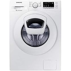 Samsung WW90K4430YW/EF machine à laver Autonome Charge avant Blanc 9 kg 1400 tr/min A+++ - Machines à laver (Autonome, Charge avant, Blanc, Boutons, Rotatif, Gauche, LED)