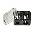 Double make-up pencil sharpener, large and small hole for eye, lip, brow pencilsMake-up Accessories - Card of: 1 Piece(s) Material: Plastic
