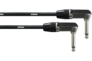 CORDIAL CABLES kabel krosowy do gitary jack kątowy 15 cm kabel INSTRUMENTY Essentials jack zagięty