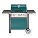 Produktbild Jamie Oliver Home 3S Brenner Gasgrill mit Seitenbrenner – Mint Grün