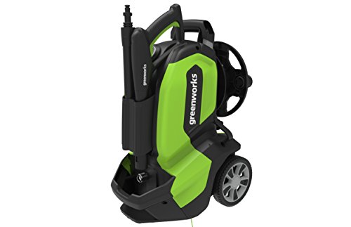 Greenworks 5104207UK G50 145 Bar Pressure Washer, 2200 W, 240 V, Green