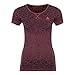 Produktbild Odlo Damen Blackcomb Light Bl Top Crew Neck Shortsleeve Laufbekleidung T-Shirt Blau - Rot M