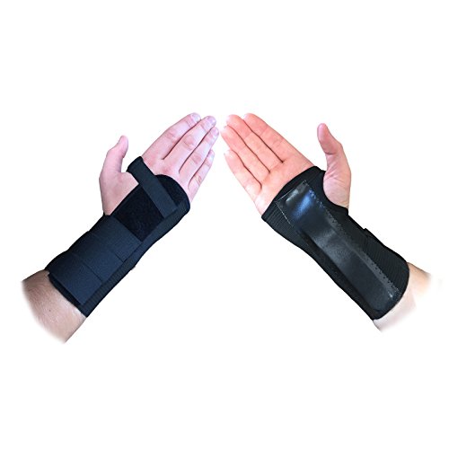 MEDISURE SPLINTED RIGHT WRIST BRACE - L
