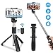 Produktbild Oladwolf Bluetooth Selfie Stick Stativ, 3 in 1 ausziehbares Mini Pocket Monopod 360° -Drehung mit drahtloser Fernbedienung für iPhone, Samsung, Huawei und andere 3,5-6-Zoll-Bildschirm-Smartphones