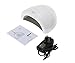 Abody Nail Lamp, 48W / 24W LED UV Nail Dryer,White Light with 5S,30S,60S Timer Setting Automatic Sensor Machine for Fingernail & Toenail