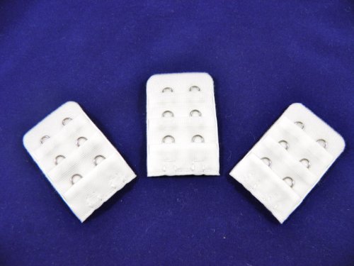 3 x White 2 Hook Bra Extender Pregnancy Underwear Maternity Breast Feeding Baby Clothing Babies Nursing No Sewing