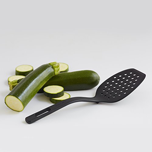 Fiskars federleichter Pfannenwender, Länge: 29,2 cm, Kunststoff, Functional Form, Schwarz, 1014447 - 6