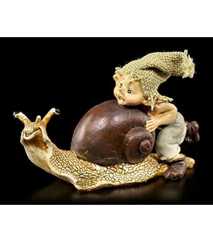 PRETYZOOM Schnecken Figuren Keramik – 2 Stück, Miniatur-Deko Für Feengarten, Bonsai, Tisch